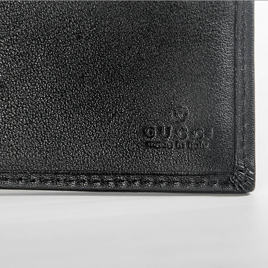 Gucci Black Leather Wallet  - DesignerGu