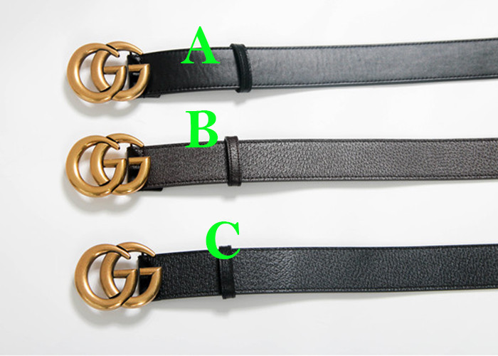 Gucci Black Belt  - DesignerGu