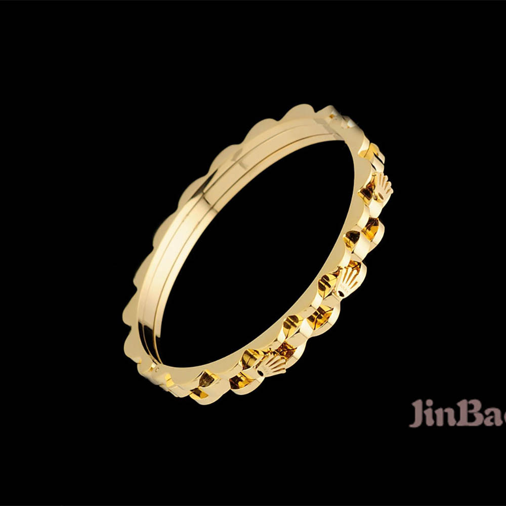 Rolex Bracelet In Golden - DesignerGu