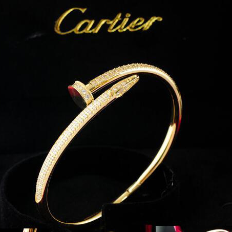 Cartier Juste Un Clou Diamond Bracelets Gold - DesignerGu