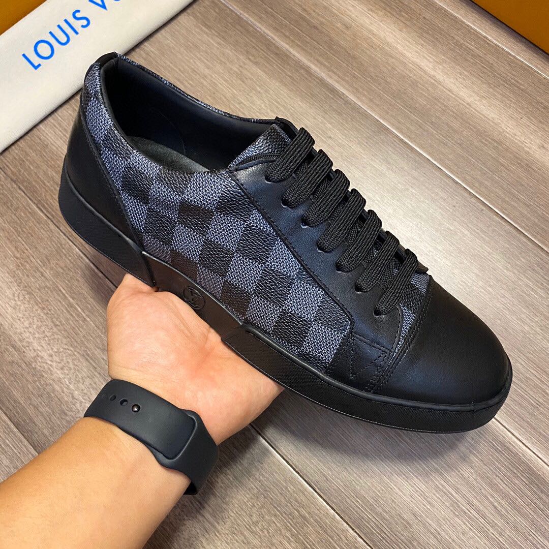 Louis Vuitton Damier Trainers - DesignerGu