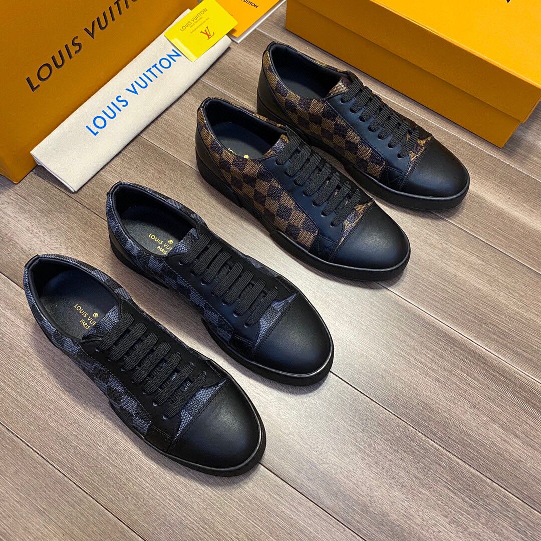 Louis Vuitton Damier Trainers - DesignerGu