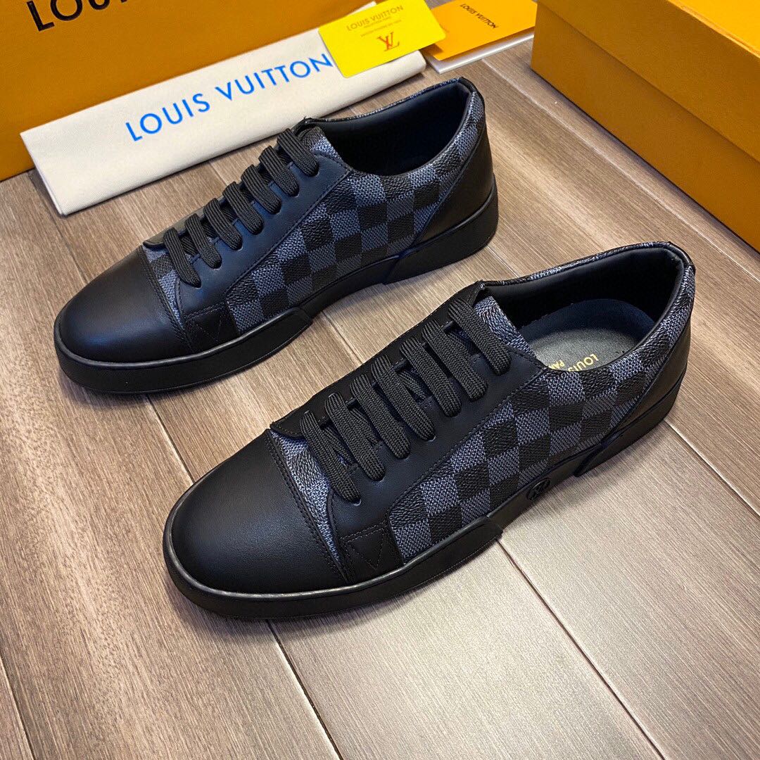 Louis Vuitton Damier Trainers - DesignerGu