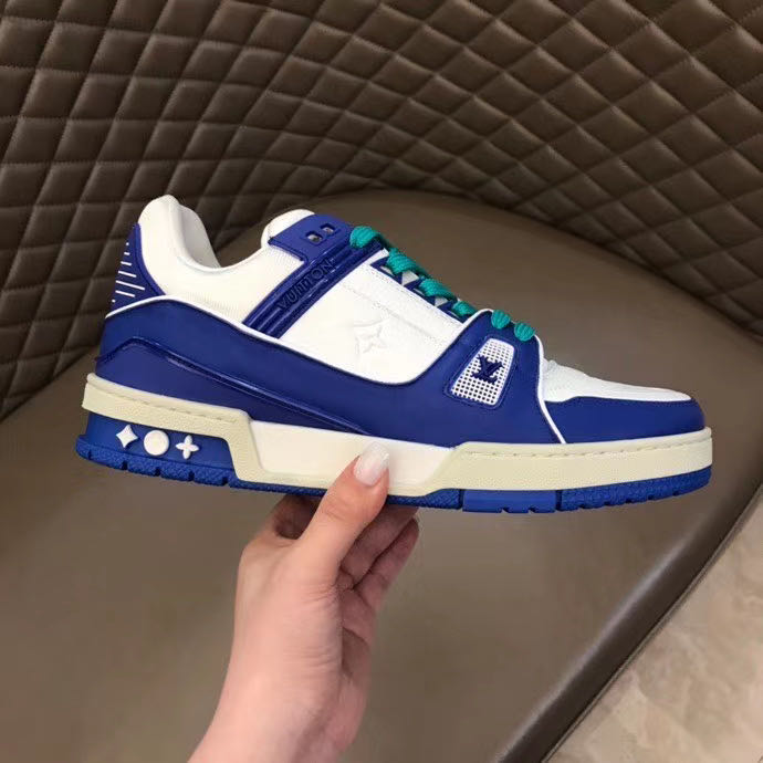 Louis Vuitton Trainer Sneaker - DesignerGu