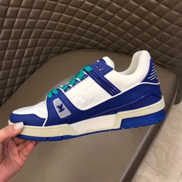 Louis Vuitton Trainer Sneaker - DesignerGu