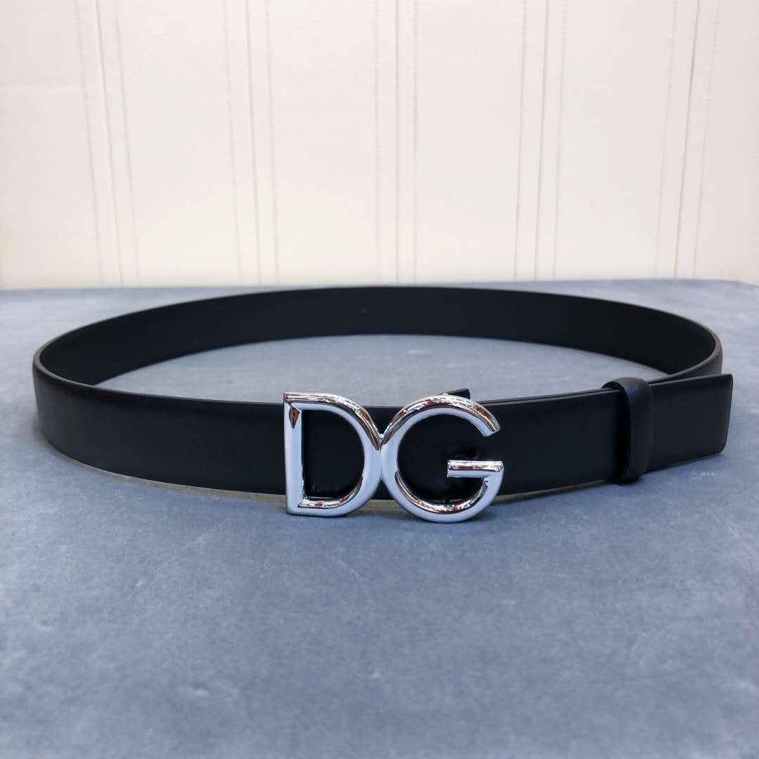 Dolce & Gabbana DG Black Belt  - DesignerGu