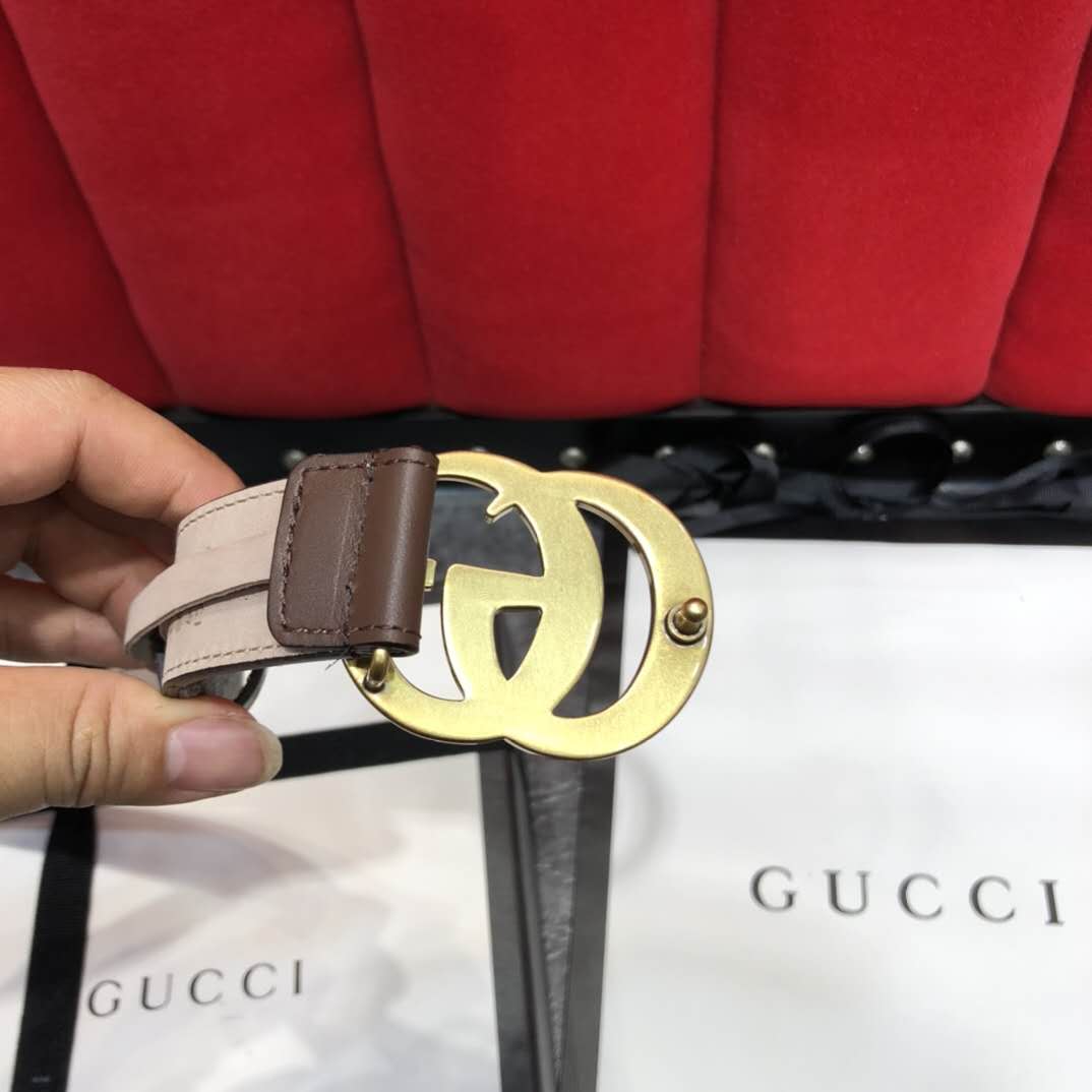 Gucci GG Belt With Double G Buckle - DesignerGu