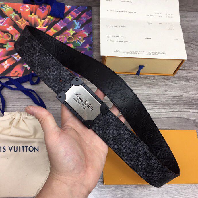 Louis Vuitton Neo Trunk 40mm Belt - DesignerGu