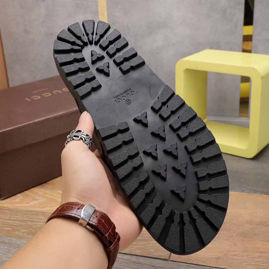 Gucci GG Slides Thong Sandals  - DesignerGu