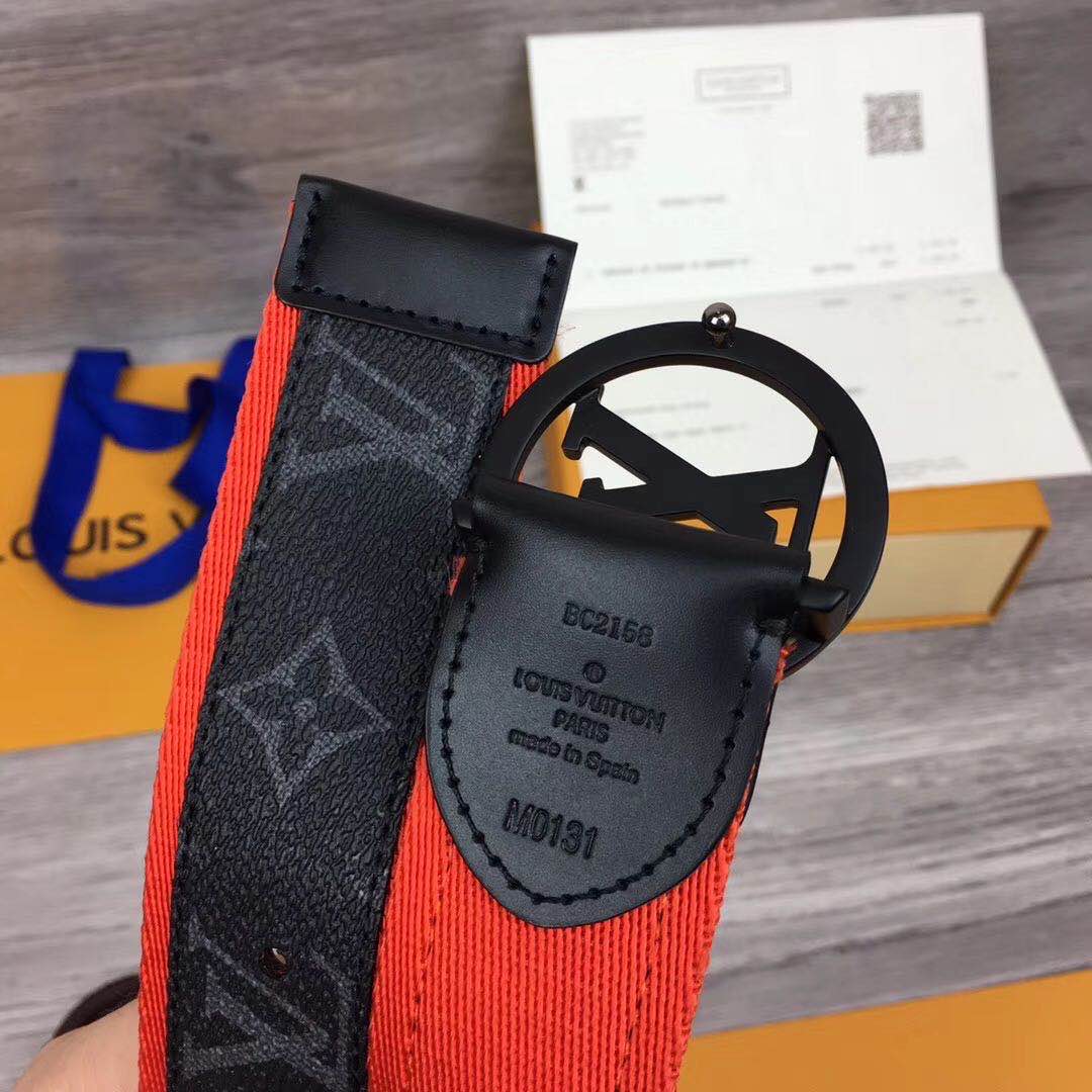 Louis Vuitton Monogram Belt  - DesignerGu