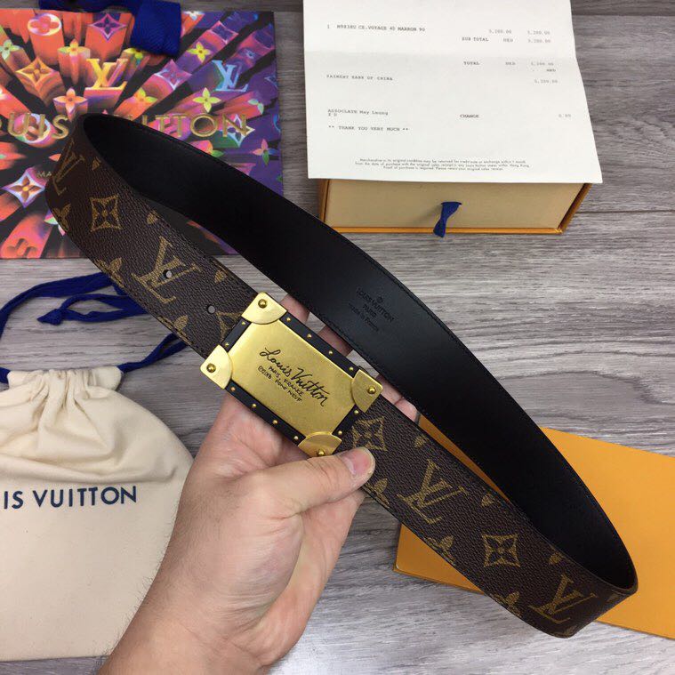 Louis Vuitton Neo Trunk 40MM Belt - DesignerGu