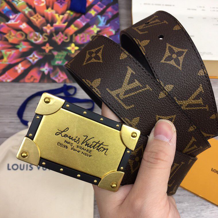 Louis Vuitton Neo Trunk 40MM Belt - DesignerGu