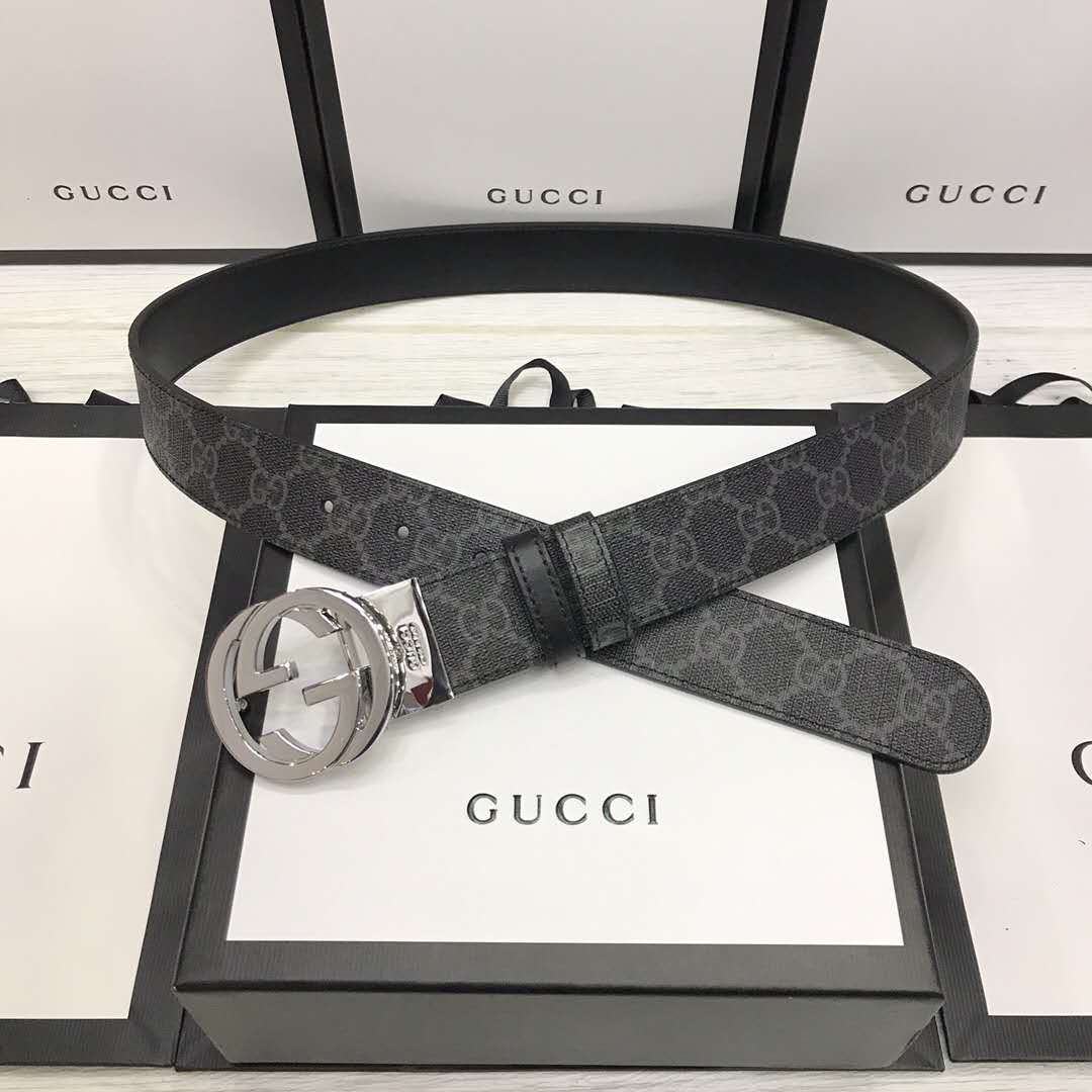 Gucci GG Belt With Double G Buckle - DesignerGu