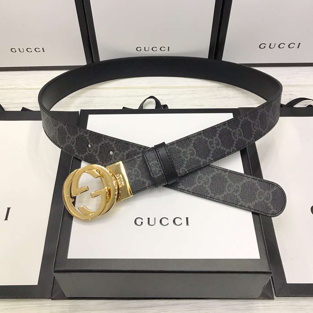 Gucci GG Belt With Double G Buckle - DesignerGu