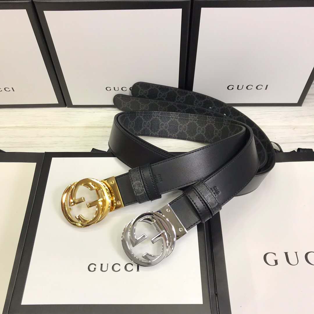 Gucci GG Belt With Double G Buckle - DesignerGu