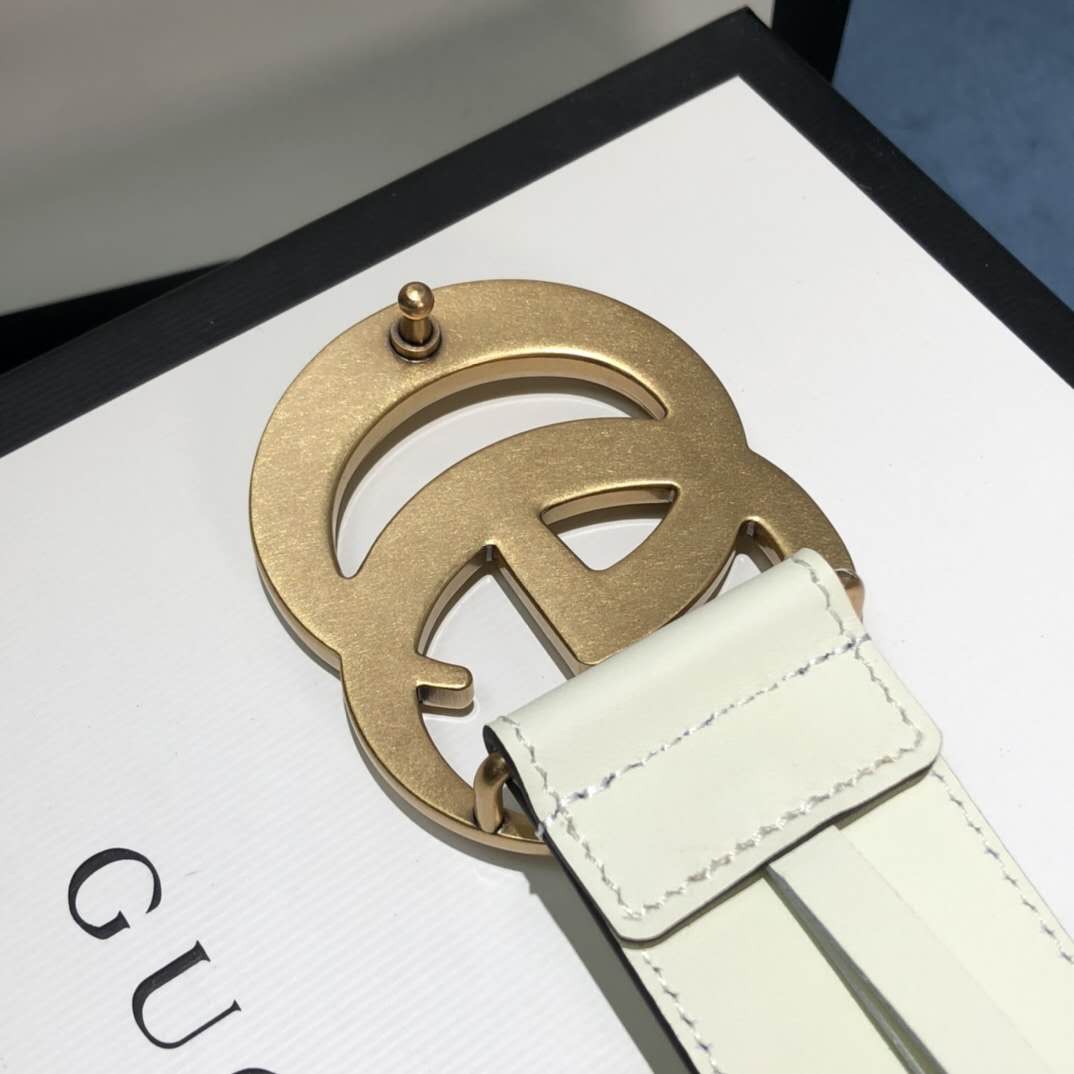 Gucci GG Belt With Double G Buckle - DesignerGu