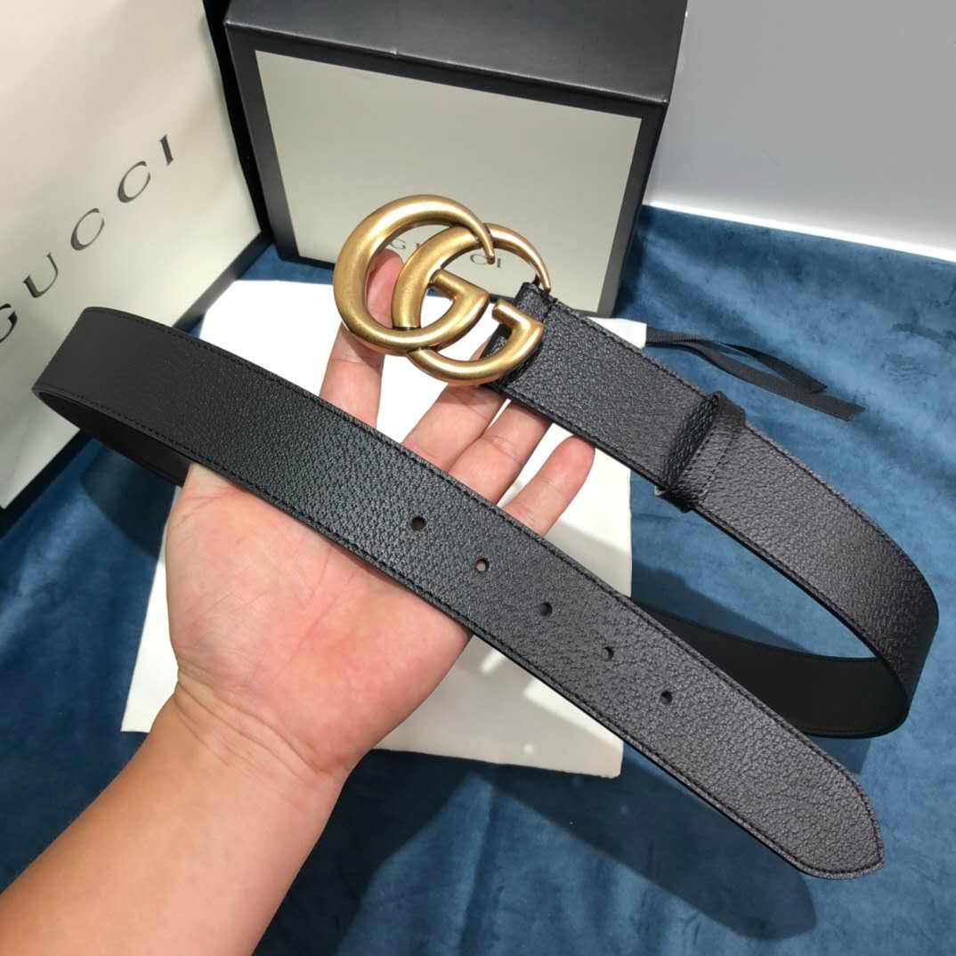 Gucci Black Belt ,1.5 Inch Buckle 3.003W*2.36 H Inches - DesignerGu