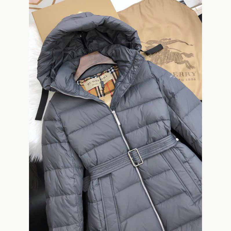 Burberry Belted Down Jacket - DesignerGu