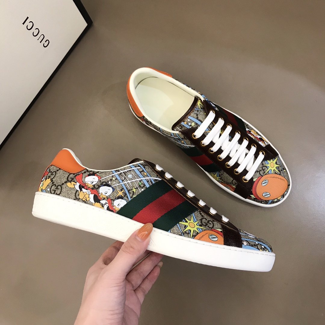 Gucci Disney Donald Duck Ace Sneaker - DesignerGu