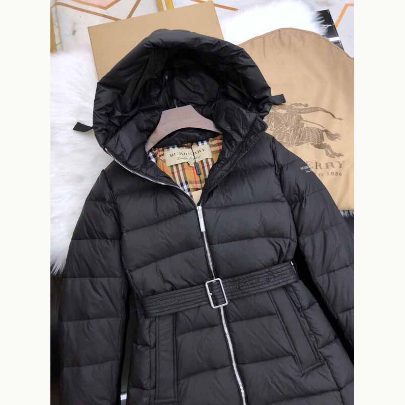 Burberry Belted Down Jacket - DesignerGu