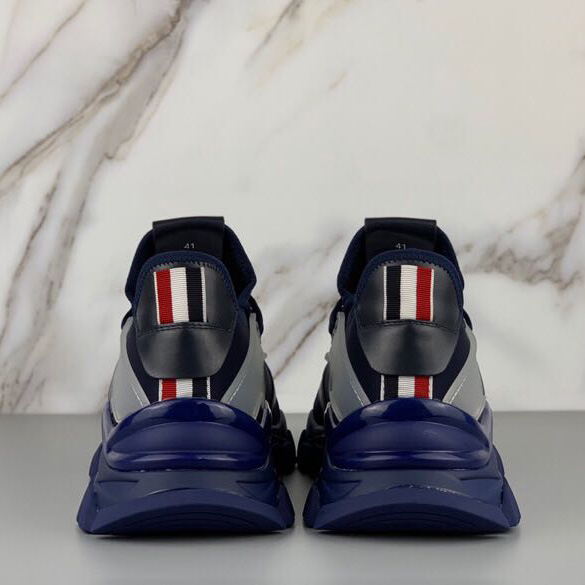 Moncler Logo Patches Lace-up Sneakers - DesignerGu