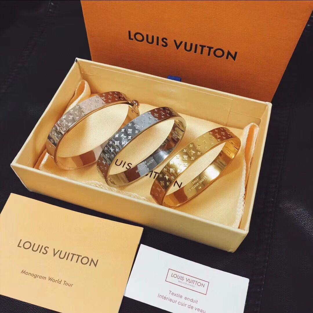 Louis Vuitton Monogram Bracelet - DesignerGu