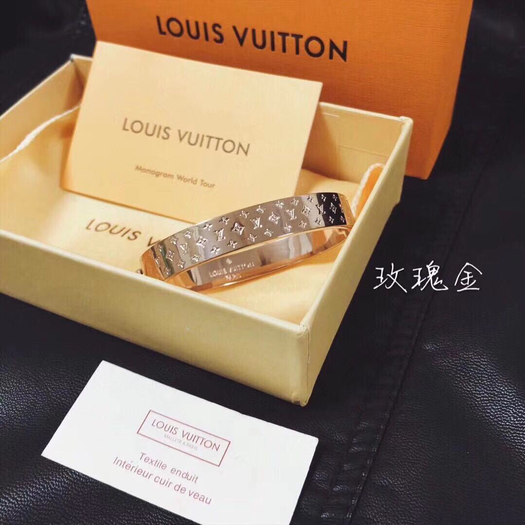 Louis Vuitton Monogram Bracelet - DesignerGu