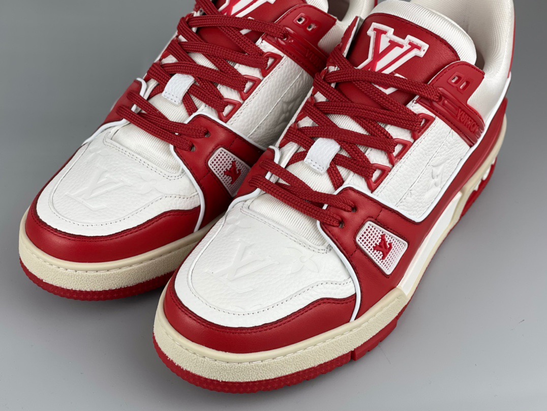 Louis Vuitton Trainer Sneaker - DesignerGu