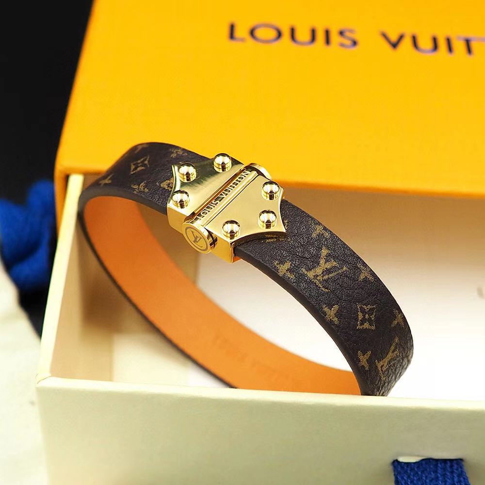 Louis Vuitton Nano Monogram Bracelet Monogram Canvas  - DesignerGu