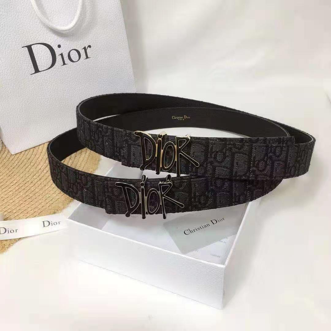 Dior Oblique Jacquard Belt  - DesignerGu