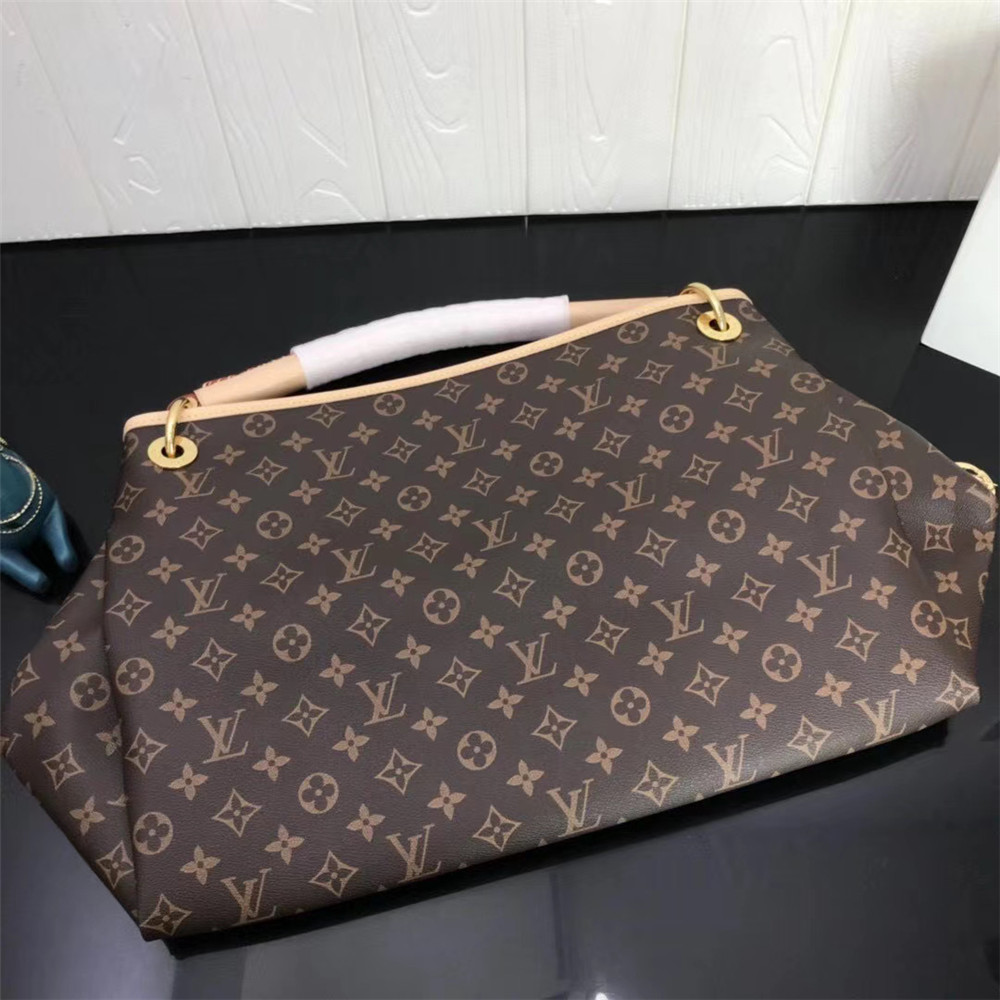 Louis Vuitton Monogram Handbag In Brown  - DesignerGu