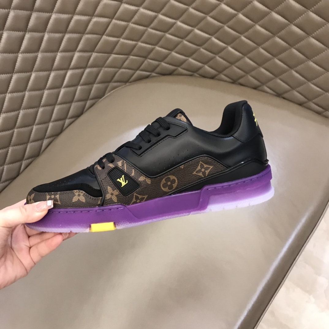 Louis Vuitton Trainer Sneaker(Upon UK size) - DesignerGu