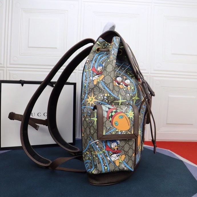 Gucci x Disney Donald Duck Medium Backpack - DesignerGu