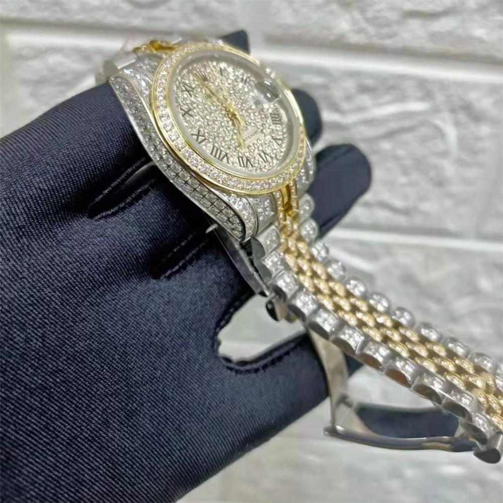 Rolex Luxury Diamond Watch - DesignerGu