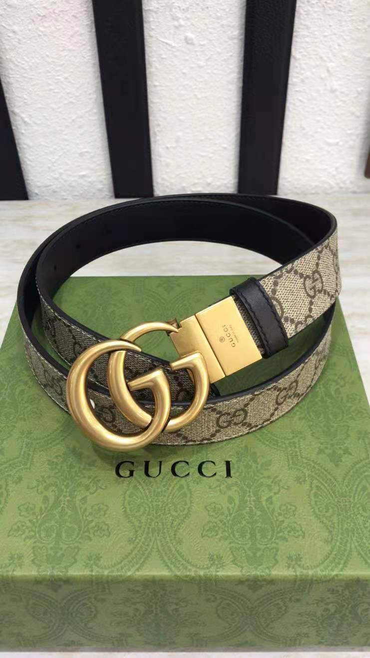 Gucci GG Reversible Belt  - DesignerGu