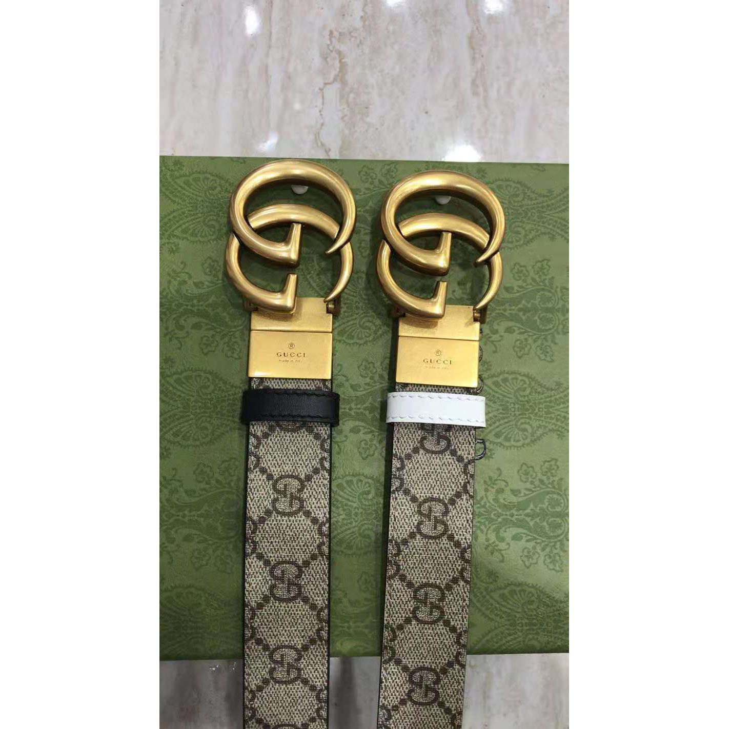 Gucci GG Reversible Belt  - DesignerGu