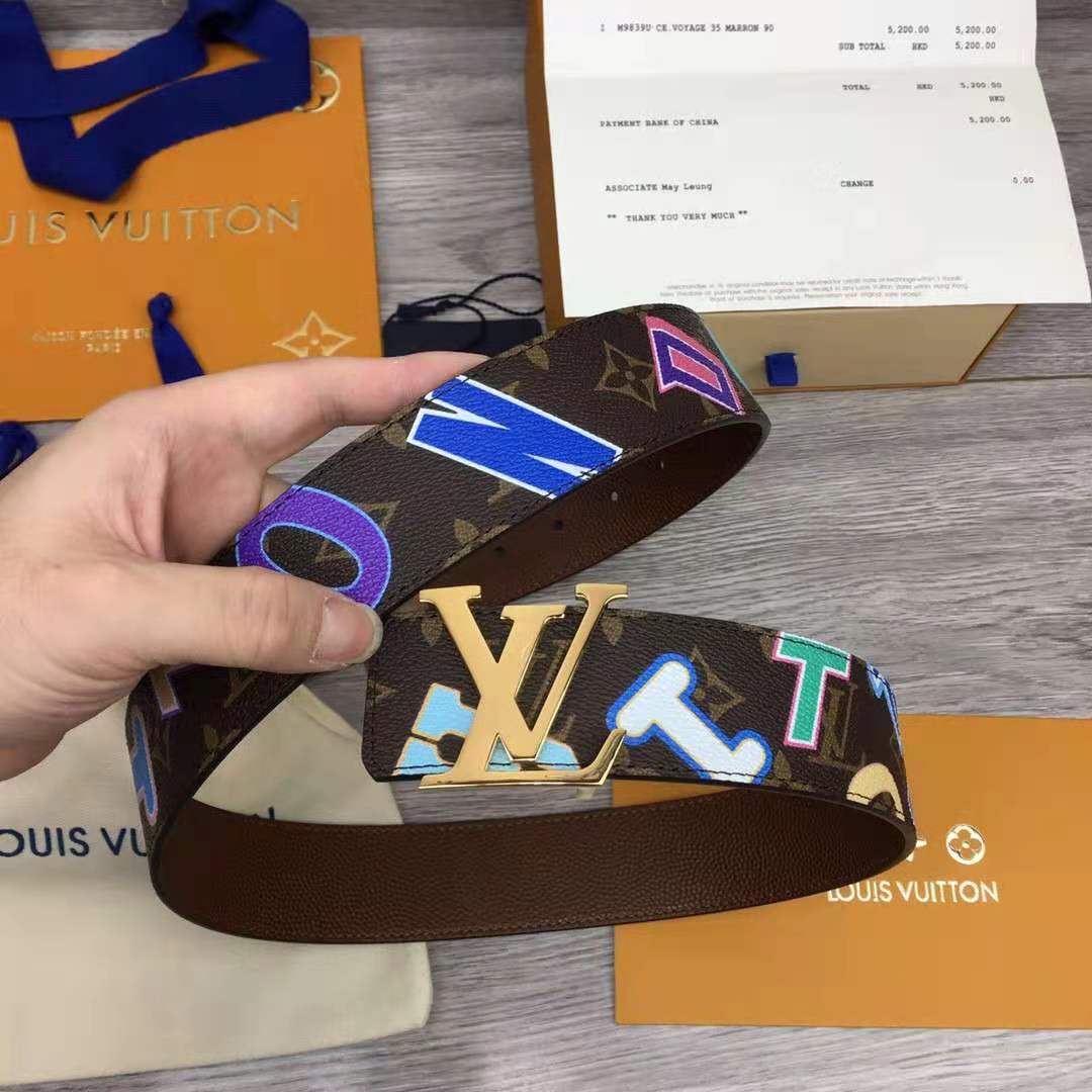 Louis Vuitton X NBA Initiales 40MM Reversible Belt - DesignerGu