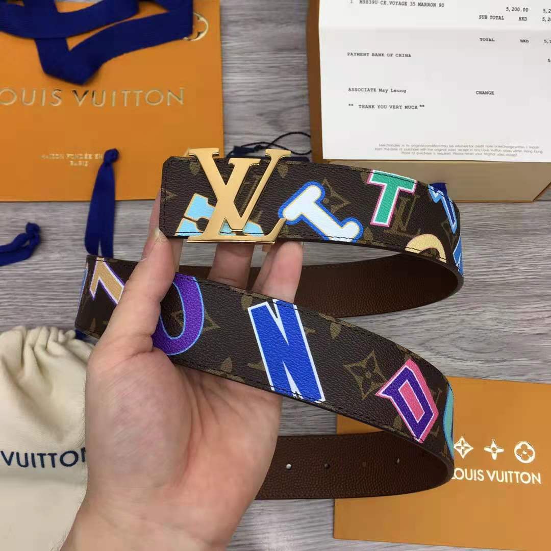 Louis Vuitton X NBA Initiales 40MM Reversible Belt - DesignerGu