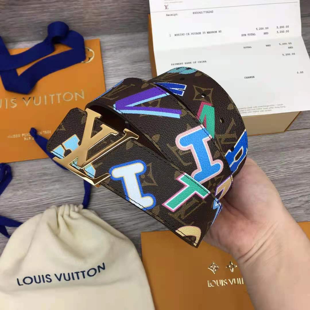 Louis Vuitton X NBA Initiales 40MM Reversible Belt - DesignerGu