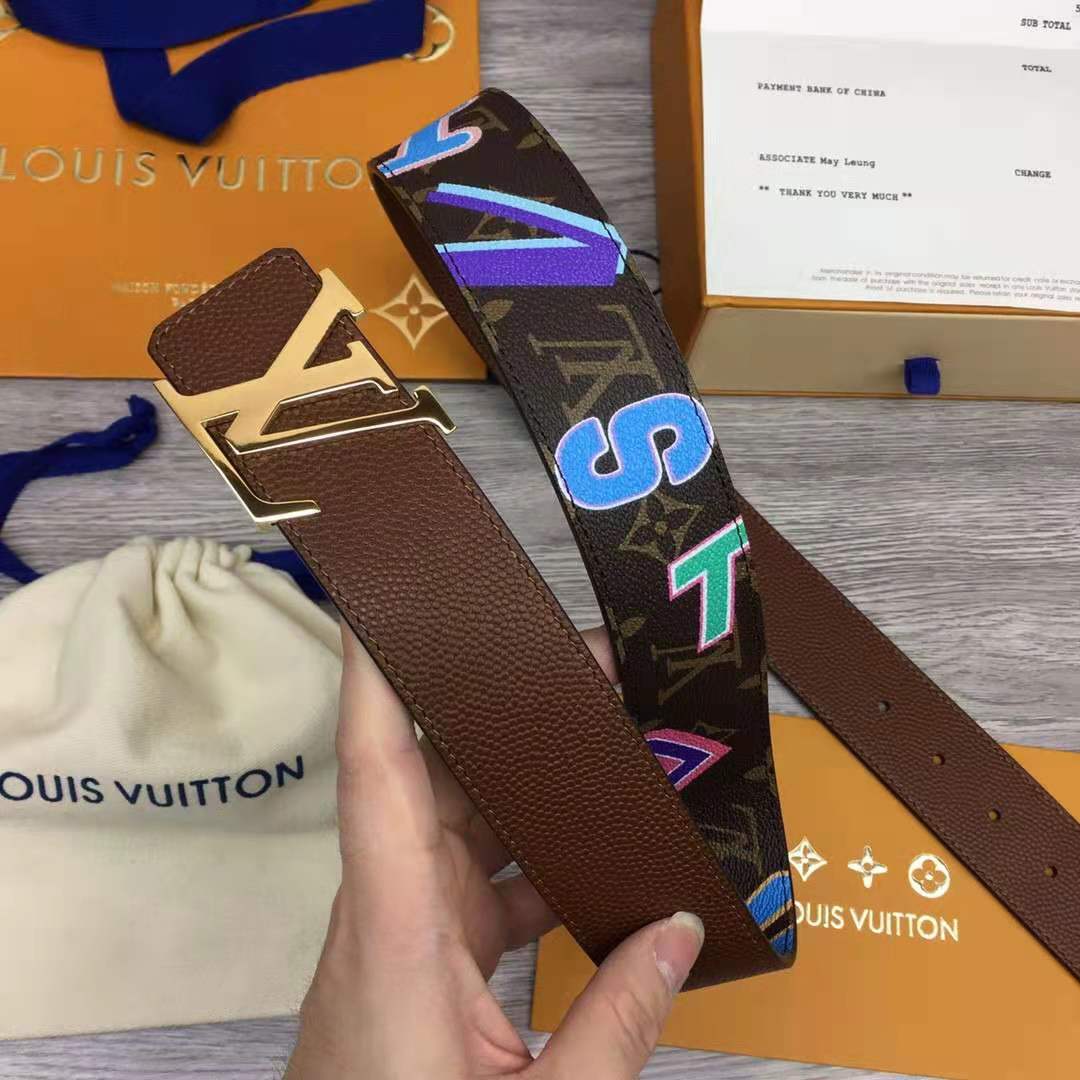 Louis Vuitton X NBA Initiales 40MM Reversible Belt - DesignerGu