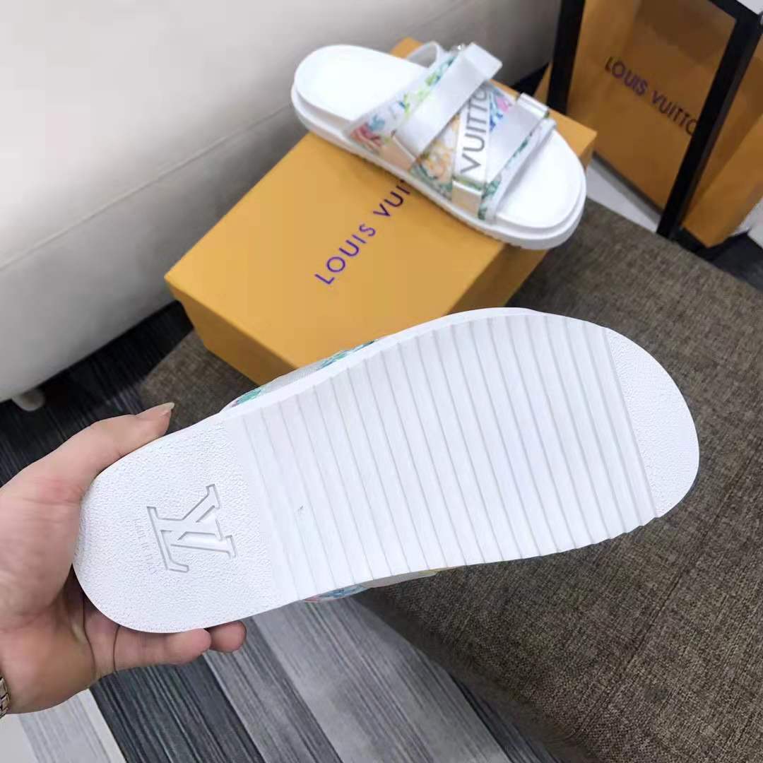 Louis Vuitton Honolulu Mule Sandals - DesignerGu