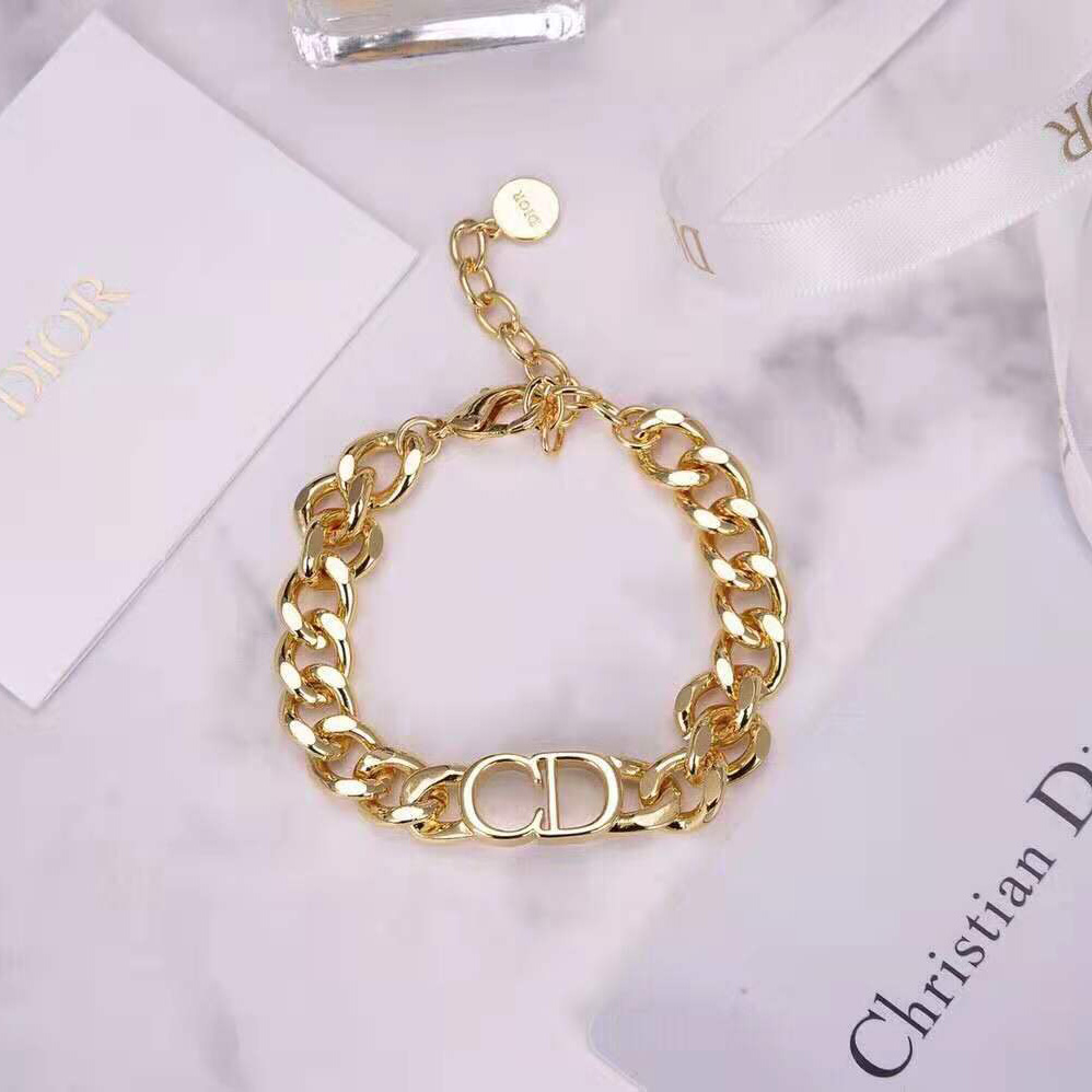 Dior CD Icon Golden Bracelet - DesignerGu