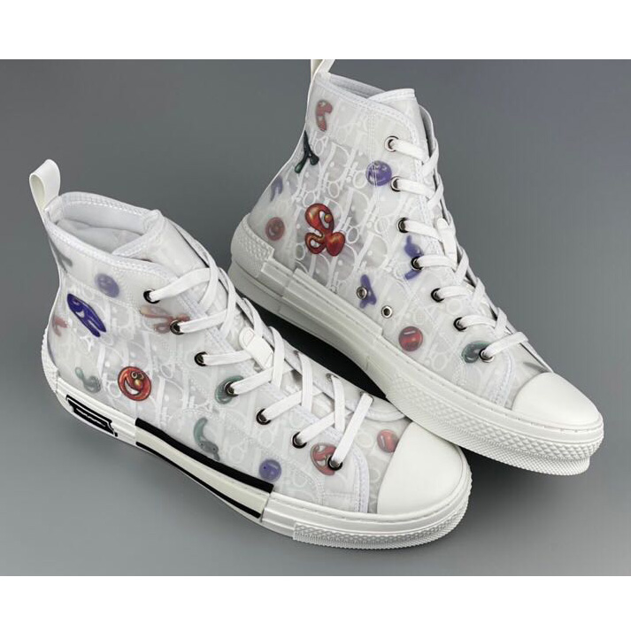 Dior B23 Dior And Kenny Scharf High-Top Sneaker - DesignerGu