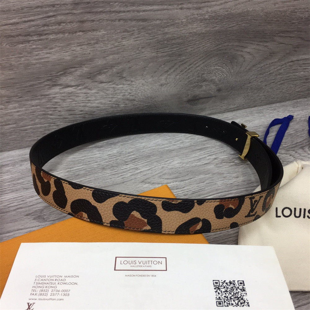 Louis Vuitton Iconic 30MM Reversible Belt(Lady) - DesignerGu