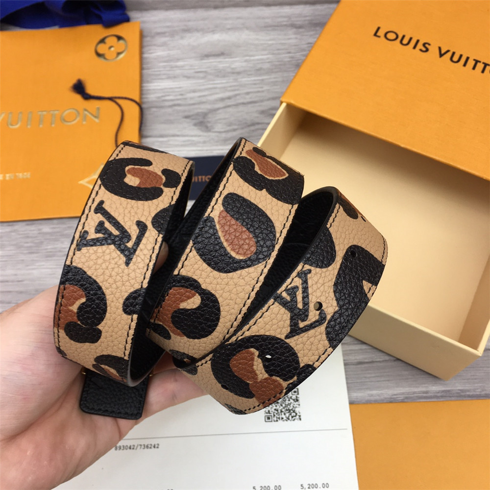 Louis Vuitton Iconic 30MM Reversible Belt(Lady) - DesignerGu