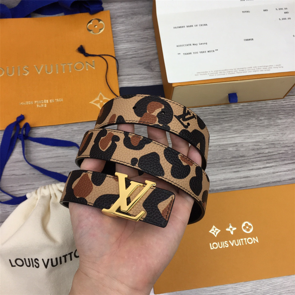 Louis Vuitton Iconic 30MM Reversible Belt(Lady) - DesignerGu