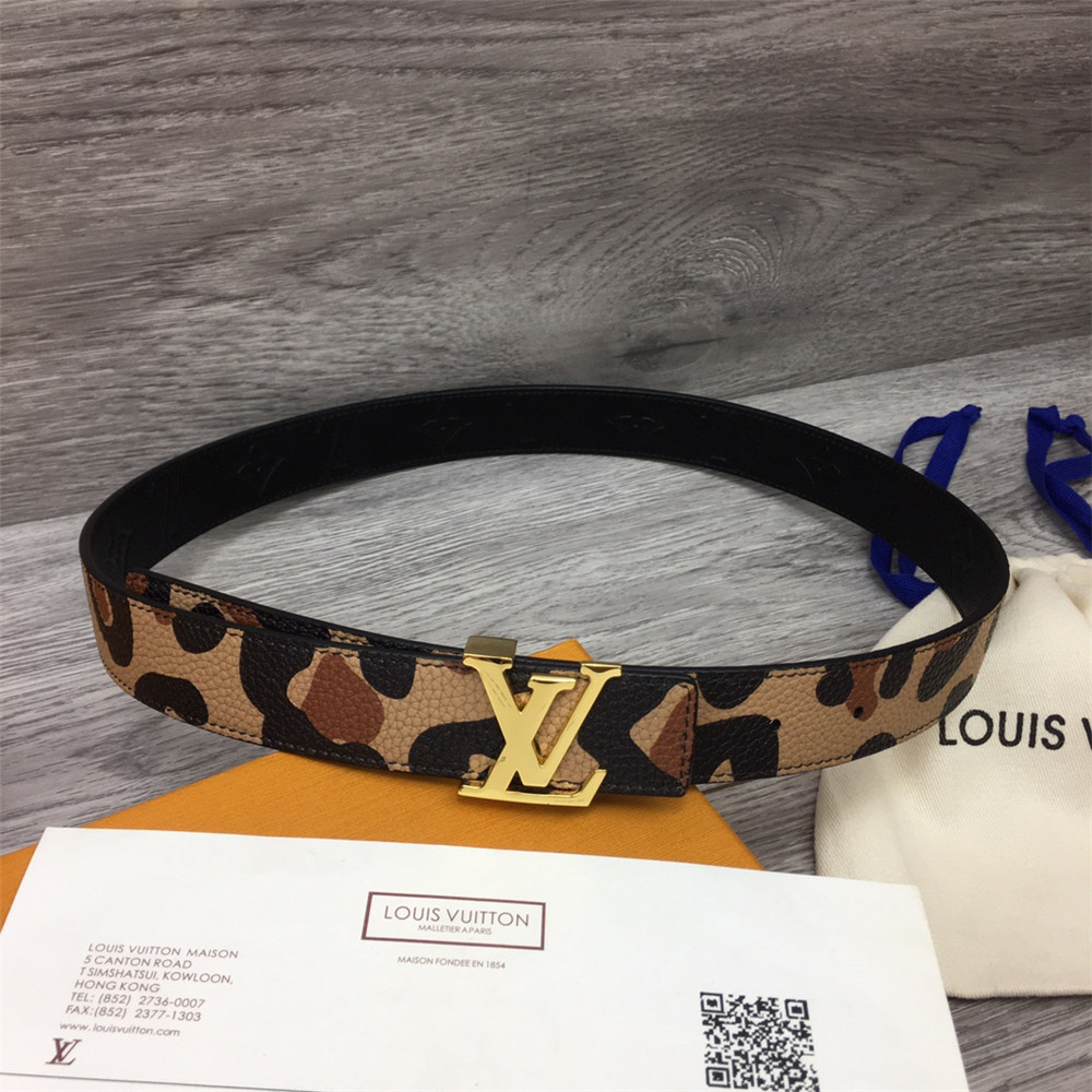 Louis Vuitton Iconic 30MM Reversible Belt(Lady) - DesignerGu