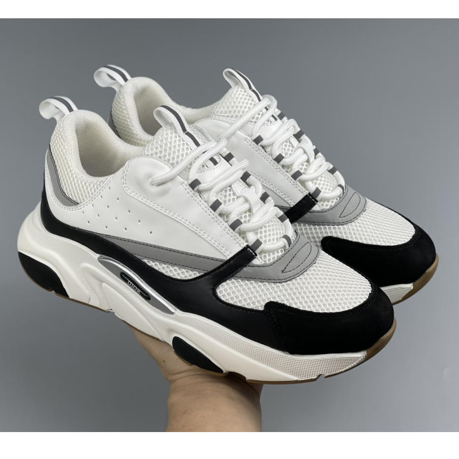 Dior B22 Sneaker White Black - DesignerGu