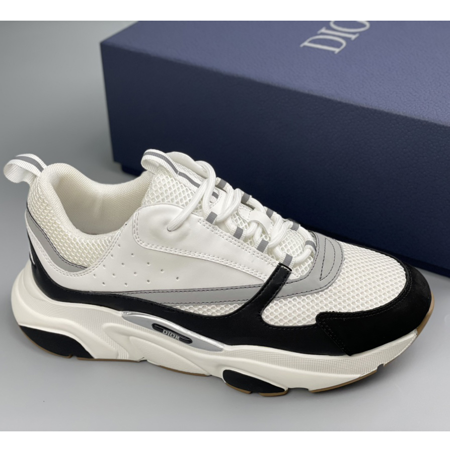 Dior B22 Sneaker White Black - DesignerGu