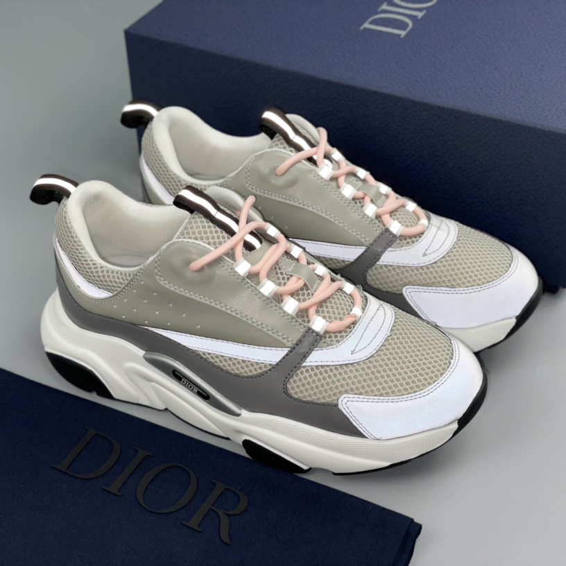 Dior B22 Sneaker Grey White - DesignerGu